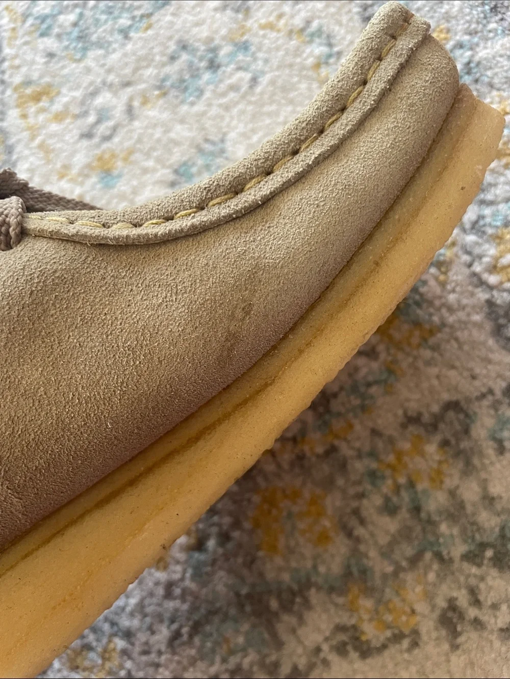 Clarks Men’s Suede Chukka Wallabee Boots in Taupe - New